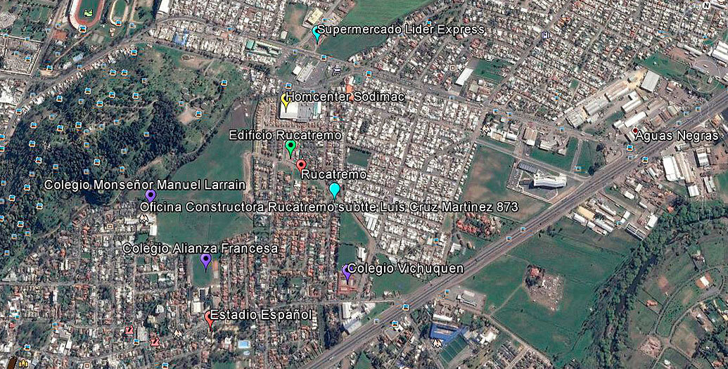 Entorno del Parque Residencial Rucatremo
